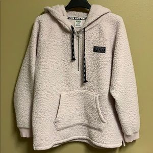 Fleece Half-zip Hoodie